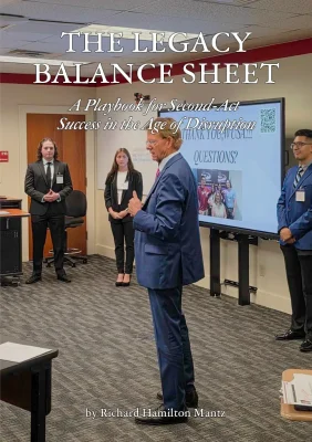 Image of a book titled "The Legacy Balance Sheet" by Richard Hamilton Mantz