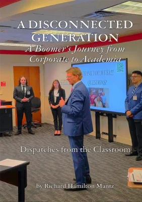 Image of a book cover titled "A Disconnected Generation"